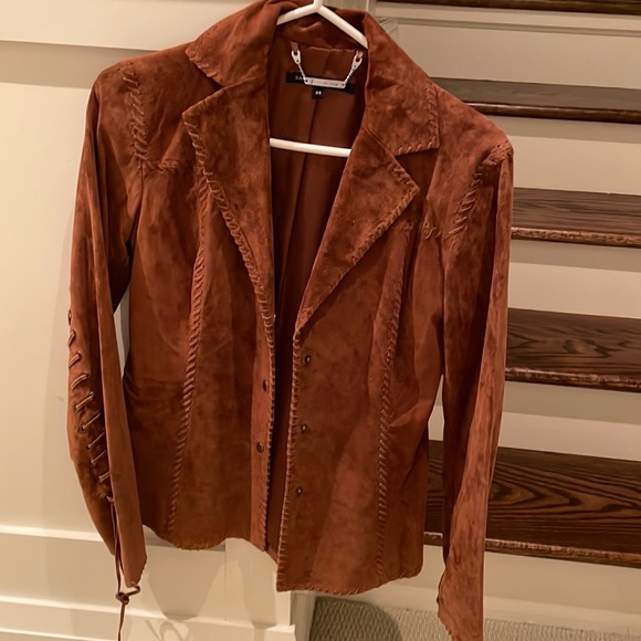 Suede blazer - Picture 3 of 5